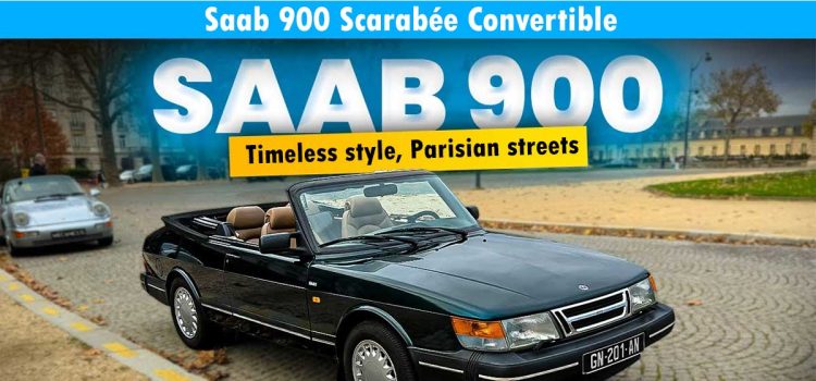 A Parisian daily driver, a design icon, and a symbol of Saab’s enduring engineering.