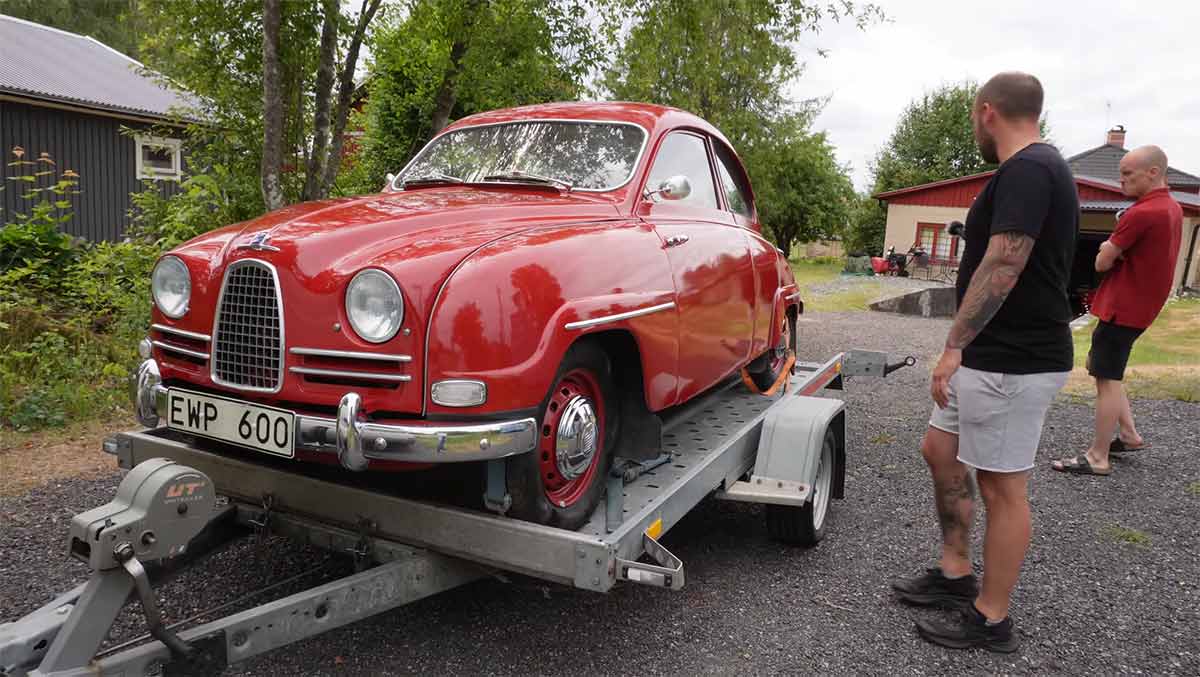 Saab 93B De Luxe: from Borås garage to a new chapter in classic Saab history 1 The Saab 93B De Luxe from Borås—an early Saab classic that bridges eras, carrying both aviation-inspired heritage and collector passion into today’s Saab community.