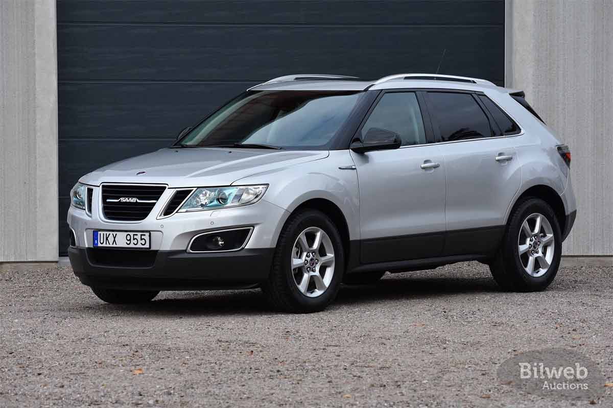 Factory-New Saab 9-4X No. 001 Resurfaces After 14 Years in Hibernation! 1 Chassis No. 001 — the first Saab 9-4X ever built, preserved with only 469 km, now offered by Bilweb Auctions in Sweden.