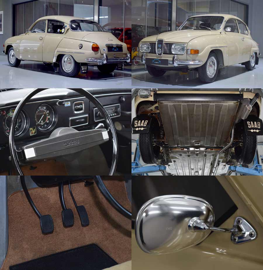 Back to Factory Glory: These Saab Restorations Look Like They Just Left the Factory 7 Stipt Polish Point’s 2018 restoration of this Saab 96 is a period-correct masterpiece — from polished hubcaps and spotless underbody to untouched dashboard plastics and pedal rubbers, every detail respects the era.