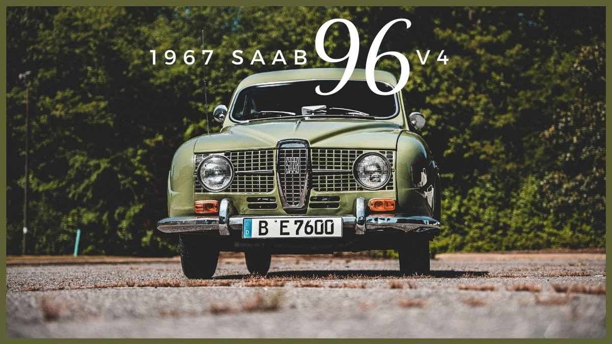 Rich Tomasini’s 1967 Saab 96 two-stroke — a quirky Swedish survivor from the last year before the V4 takeover.