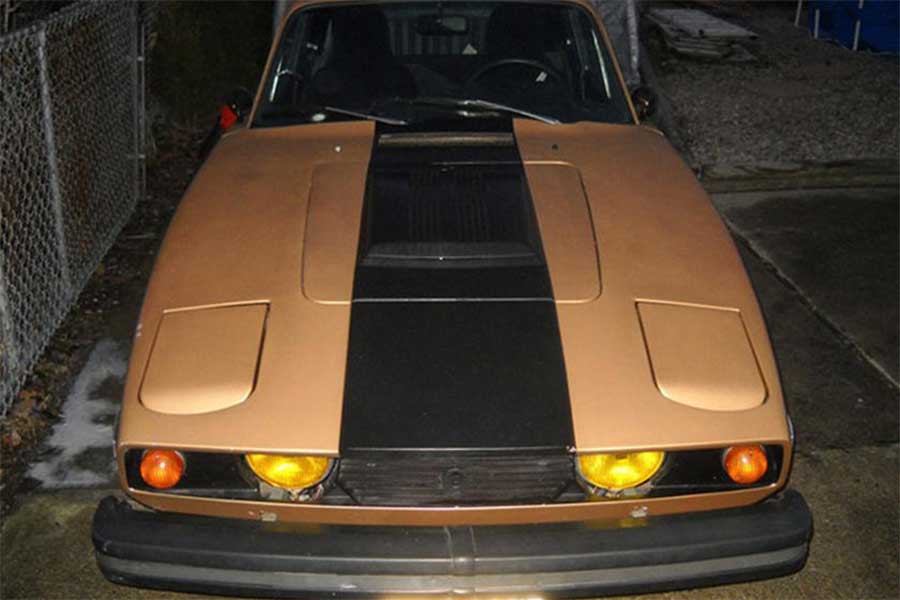 Sonett II owned by a member of the Buckeye Saab Club in Ohio is in not so good condition