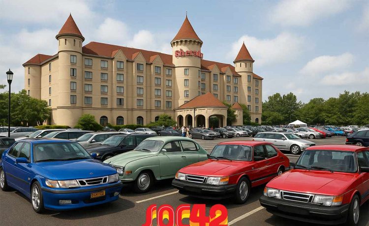 Parts, Passion, and Performance: SOC42 Draws 715 Saab Enthusiasts to New Jersey 5 The Sheraton parking lot in Parsippany transformed into a living Saab museum as SOC42 welcomed 368 show cars spanning every era, from early two-strokes to the final 9-5NG