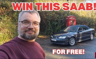 A Free Saab 9-3 Convertible? HubNut Launches a UK-Only Live Treasure-Hunt Giveaway 5 HubNut’s well-used Saab 9-3 Convertible—nicknamed the “Saab-marine”—will be handed over live to the first UK viewer who can locate it during the upcoming treasure-hunt stream.